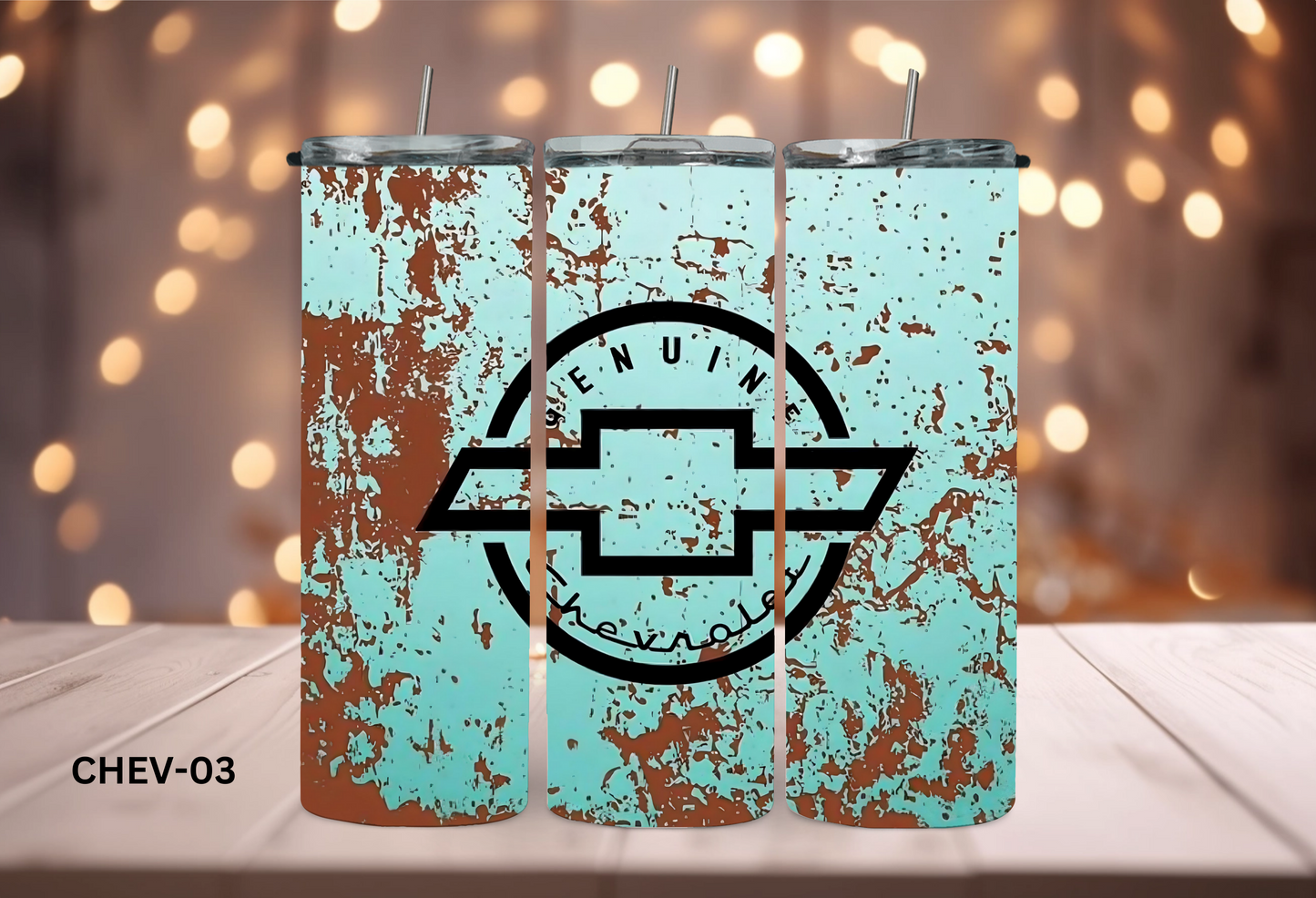 20oz (590mls) Tumbler - CARS - CHEV-03