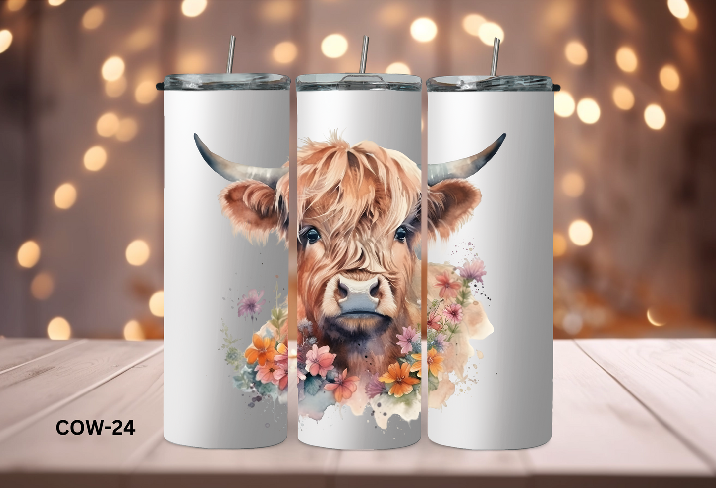 20oz (590mls) Tumbler - COW - COW-24