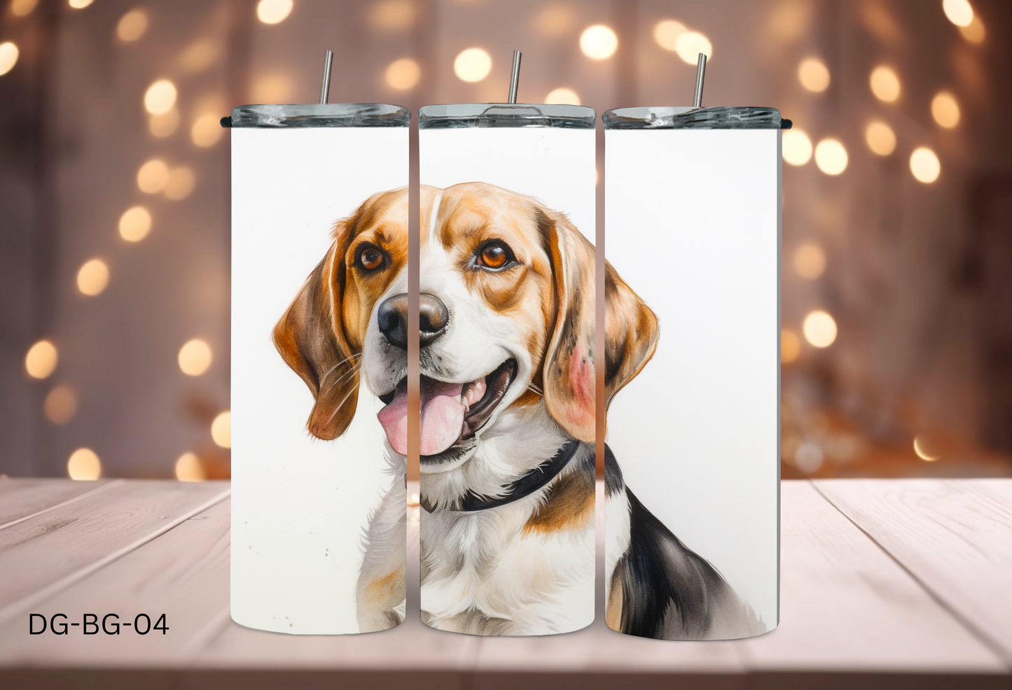 20oz (590mls) Tumbler - Beagle - DG-BG-04