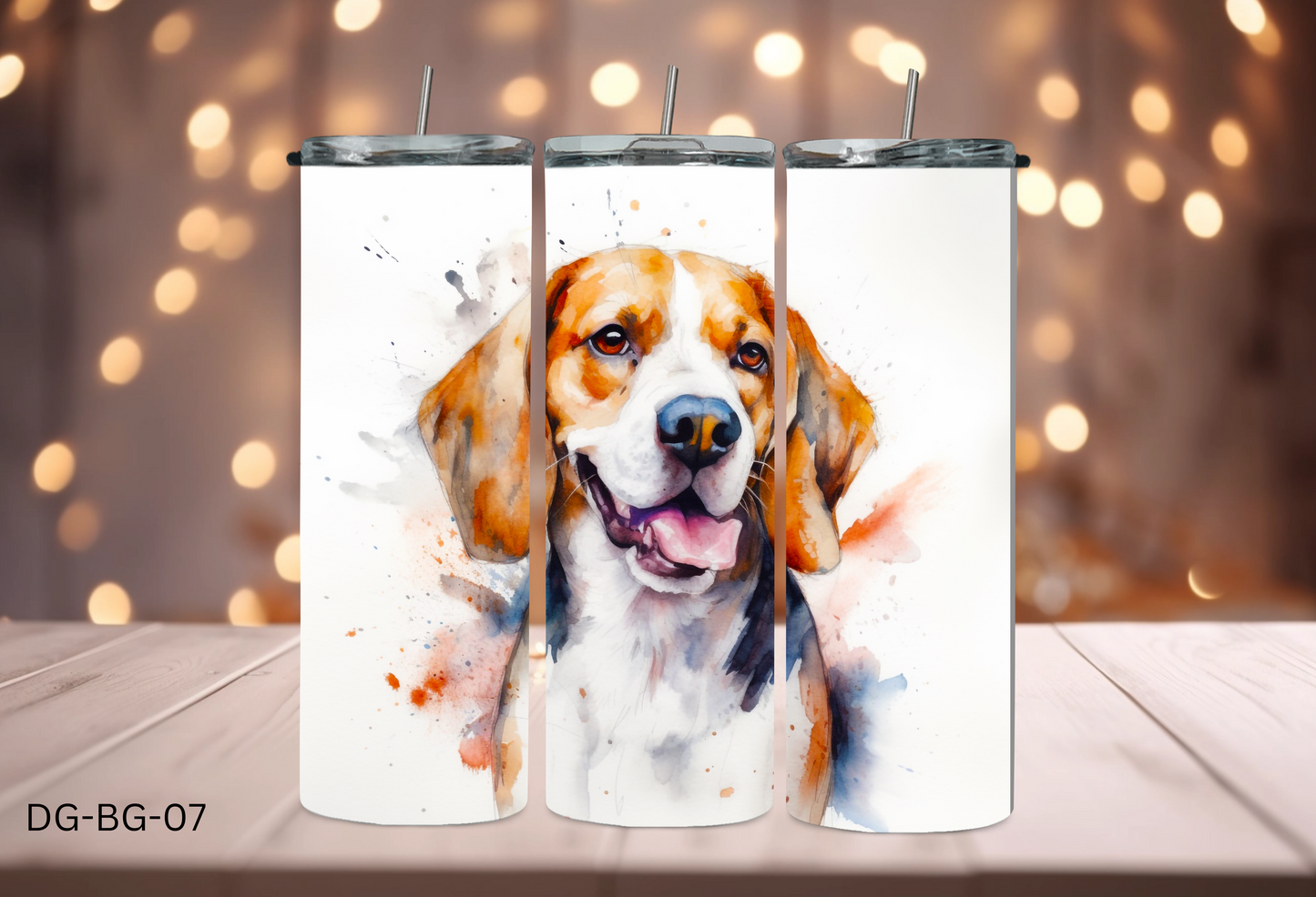 20oz (590mls) Tumbler - Beagle - DG-BG-07