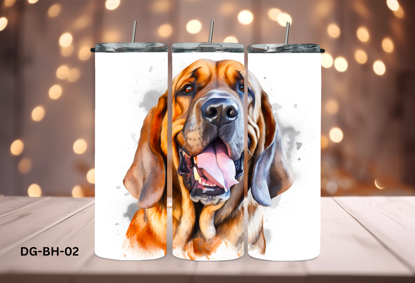 20oz (590mls) Tumbler - Blood Hound - DG-BH-02