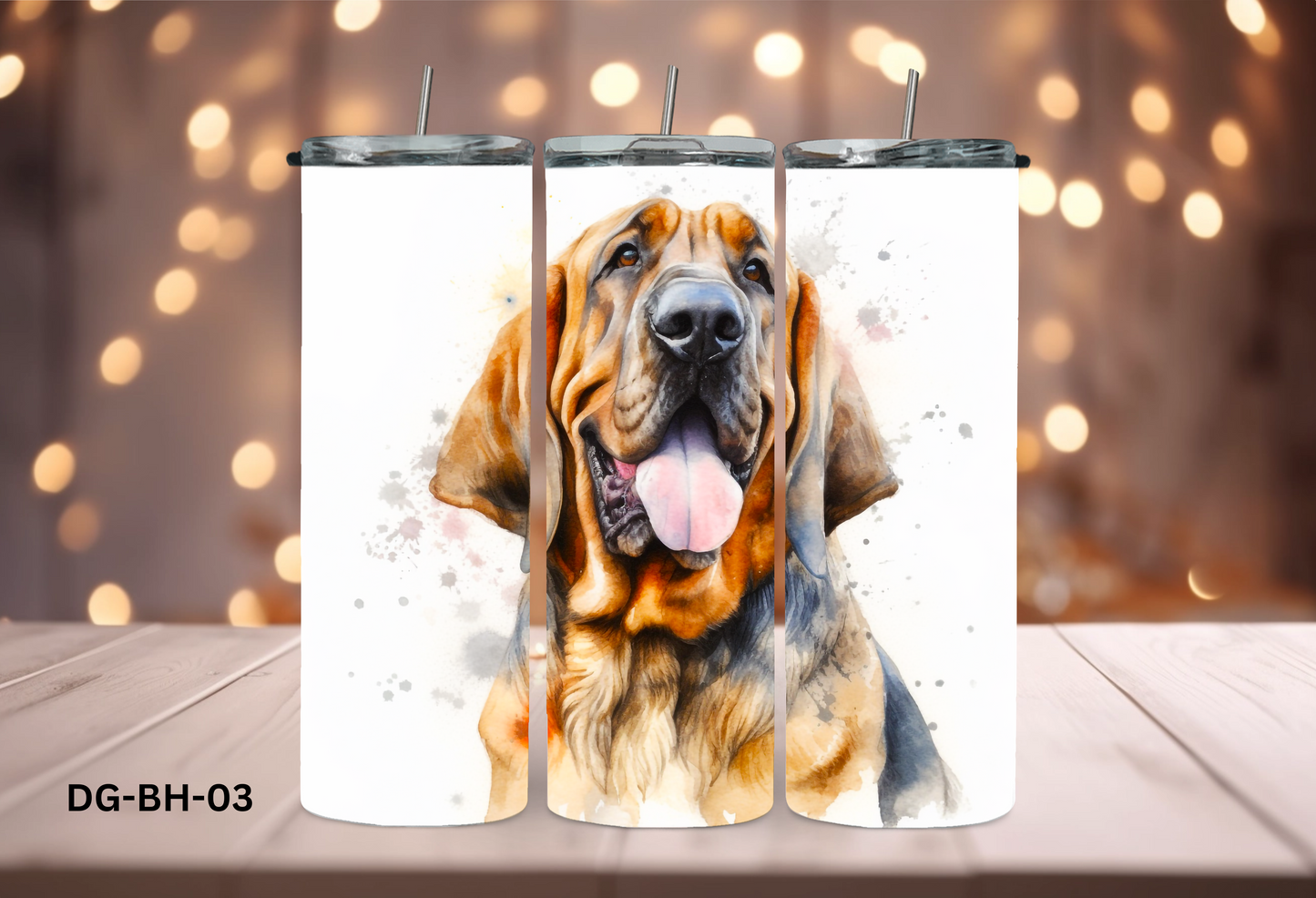 20oz (590mls) Tumbler - Blood Hound - DG-BH-03