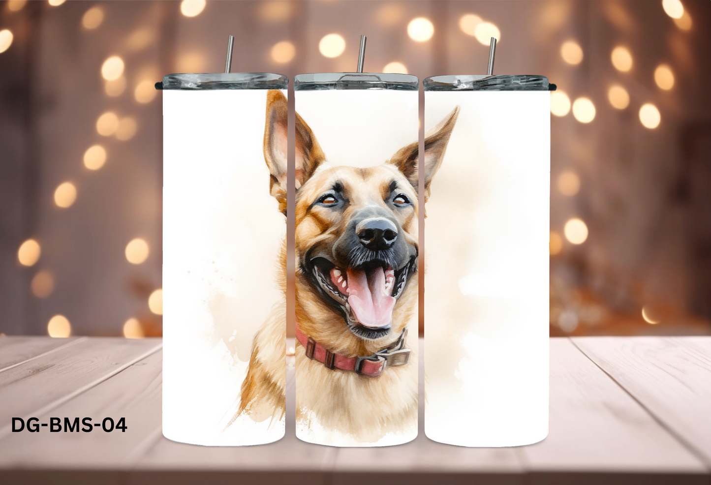 20oz (590mls) Tumbler - Belgian Malinois - DG-BMS-04