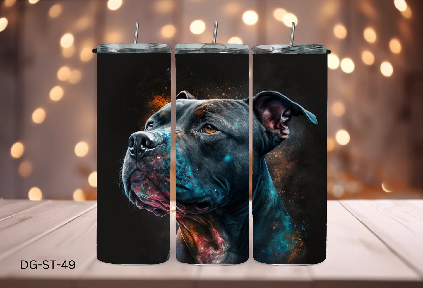 20oz (590mls) Tumbler - Staffy - DG-ST-49