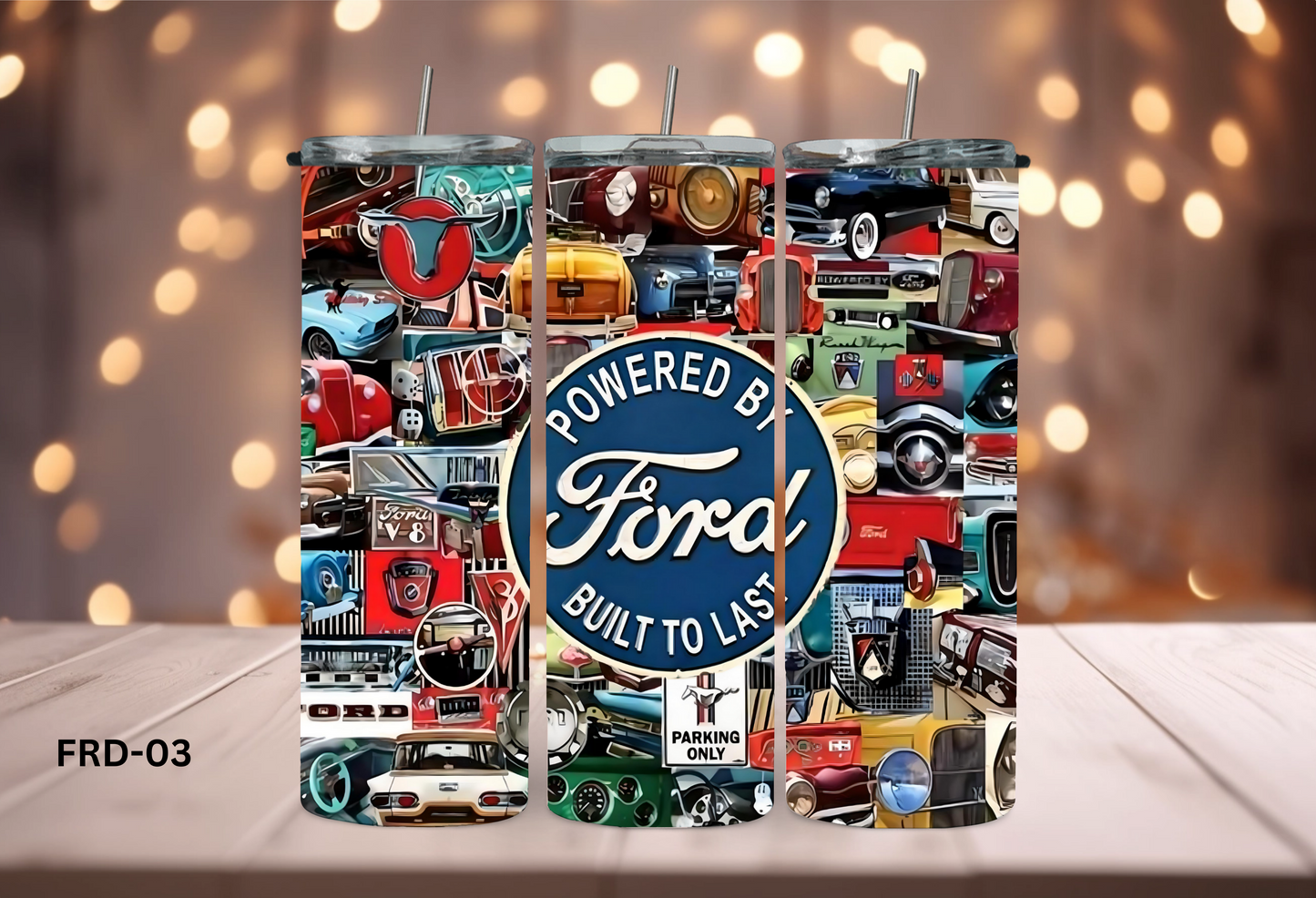 20oz (590mls) Tumbler - CARS - FRD-03