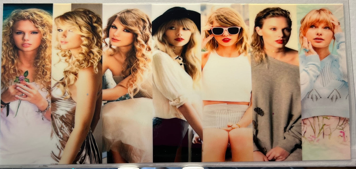 16oz UV DTF Wraps for Children's Drink Bottles or Snow Globes - Taylor Swift 2