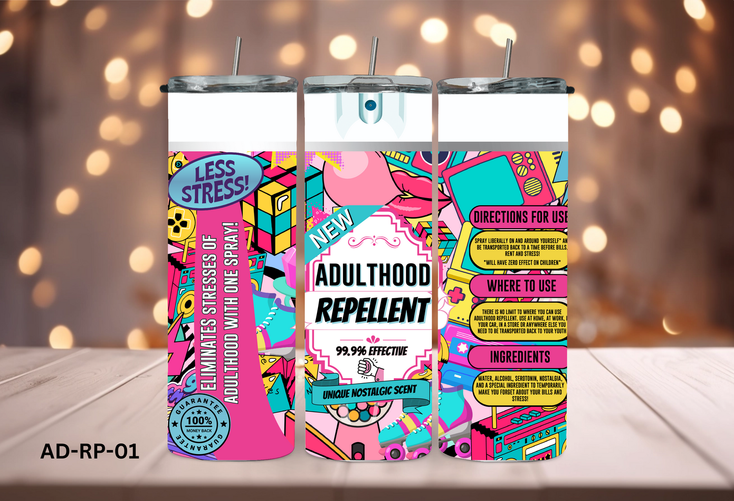 20oz (590mls) Tumbler - ADULT - AD-RP-01