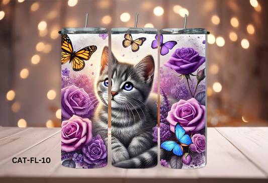 20oz (590mls) Tumbler - CATS - CAT-FL-10