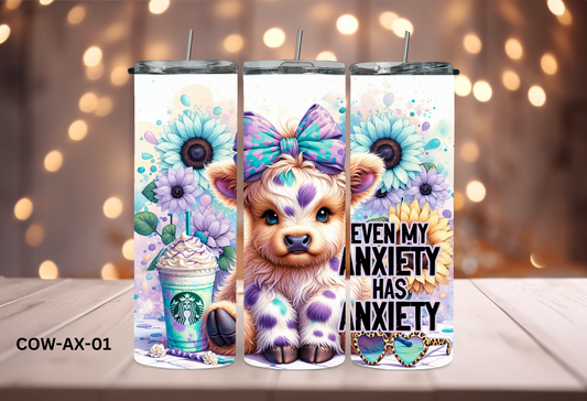 20oz (590mls) Tumbler - COW - COW-AX-01