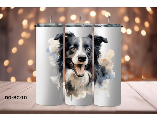 20oz (590mls) Tumbler - Border Collie - DG-BC-10