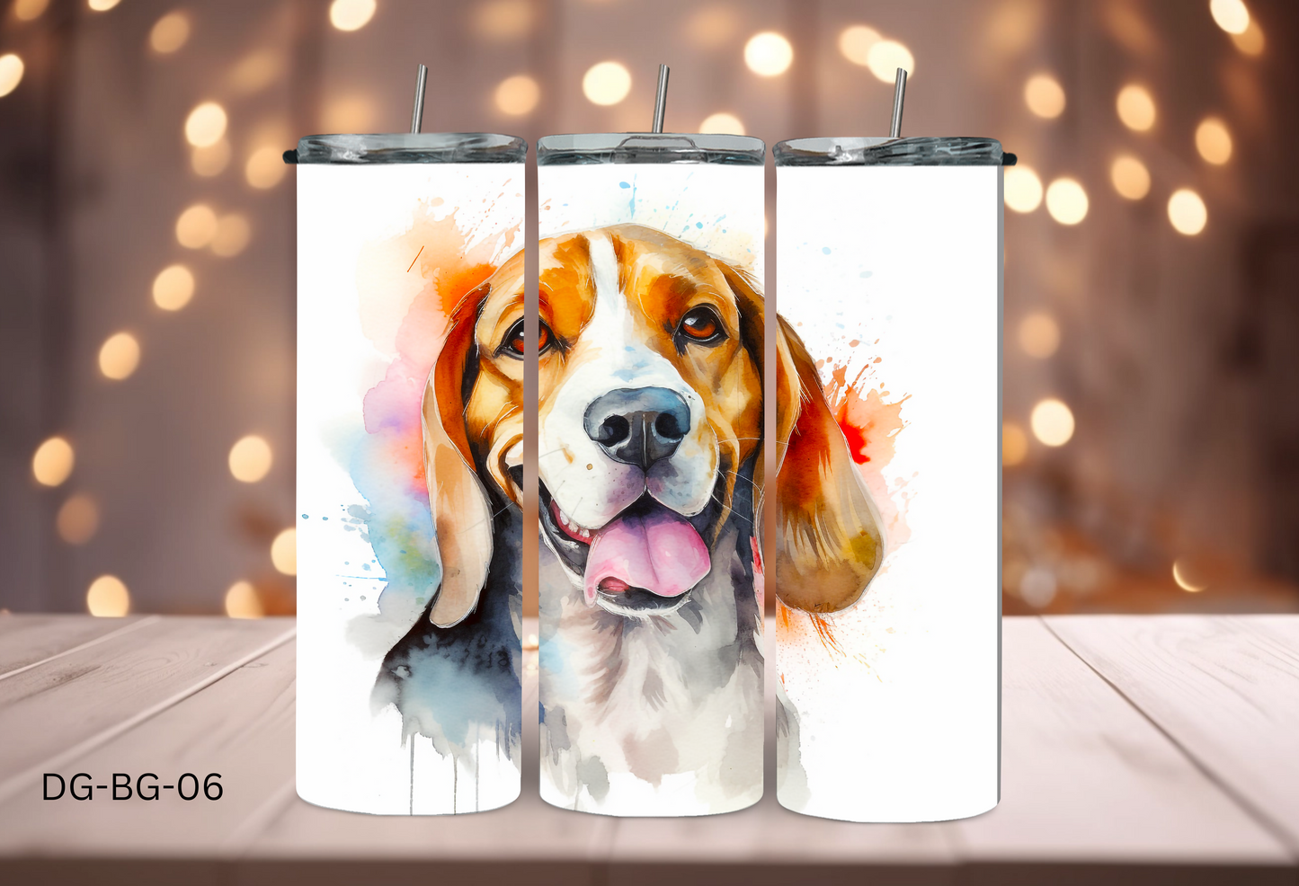 20oz (590mls) Tumbler - Beagle - DG-BG-06