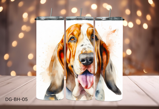 20oz (590mls) Tumbler - Basset Hound - DG-BH-05