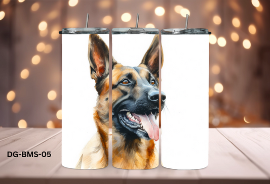 20oz (590mls) Tumbler - Belgian Malinois - DG-BMS-05