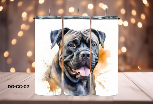 20oz (590mls) Tumbler - Cane Corso - DG-CC-02
