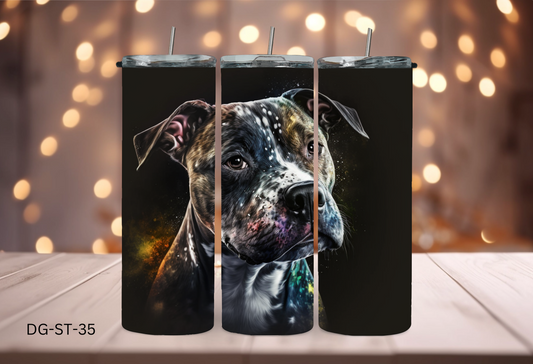 20oz (590mls) Tumbler - Staffy - DG-ST-35
