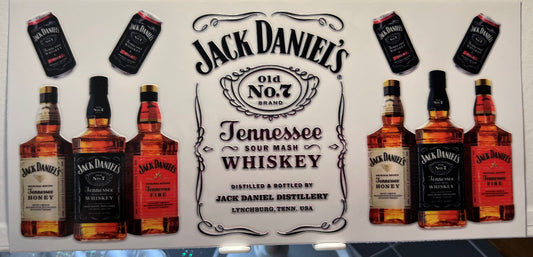 16oz UV DTF Wraps for Children's Drink Bottles or Snow Globes - Jack Daniel's Whiskey