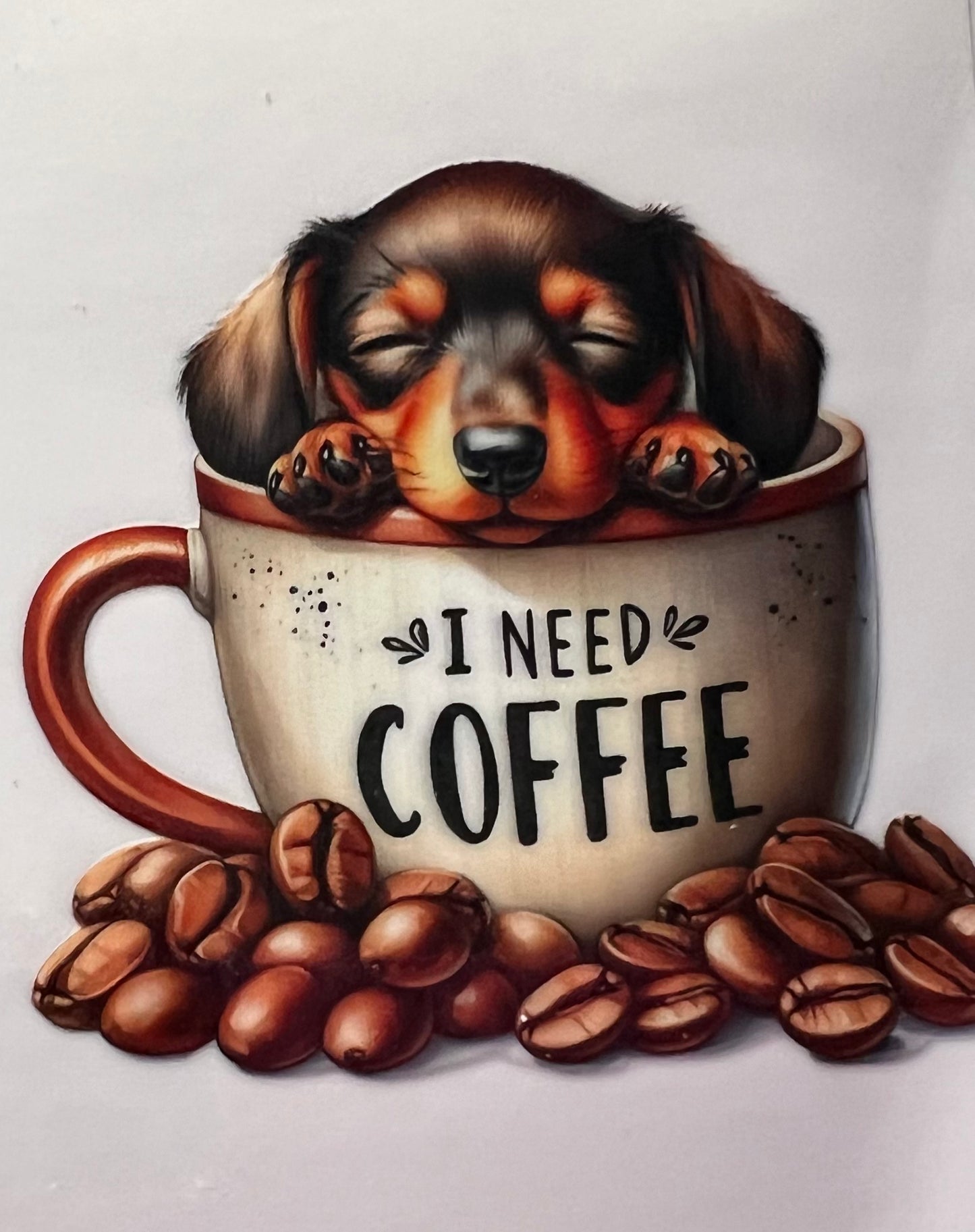 16oz UV DTF Wraps for Children's Drink Bottles or Snow Globes - Coffee Dogs-  choose one (Copy)