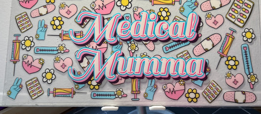 16oz UV DTF Wraps for Children's Drink Bottles or Snow Globes -Medical Mumma