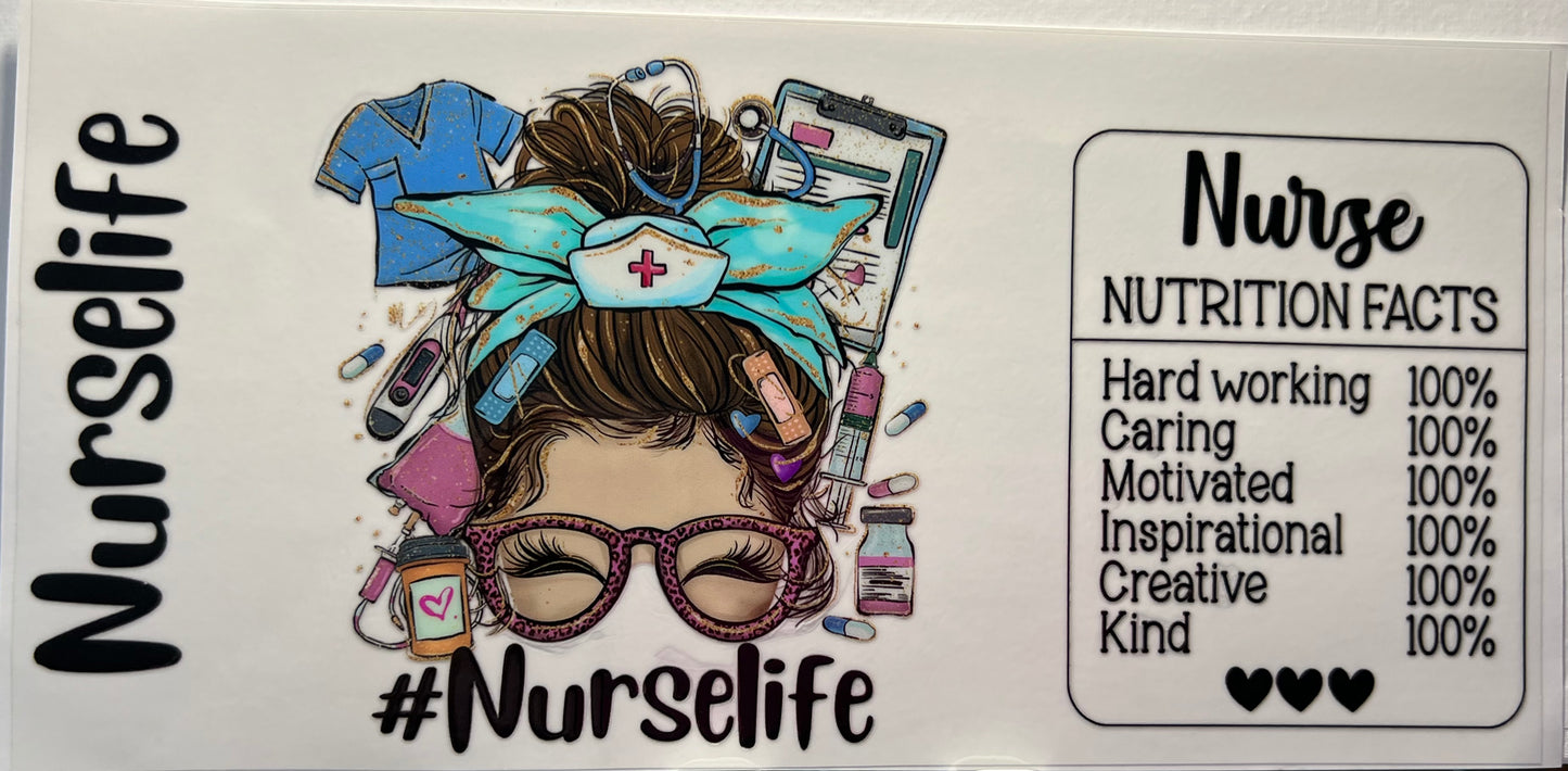 16oz UV DTF Wraps for Children's Drink Bottles or Snow Globes - Nurselife