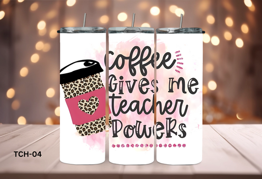 20oz (590mls) Tumbler - Teachers - TCH-04